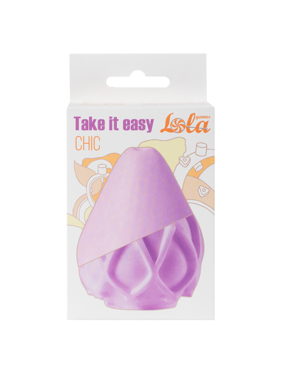 Мастурбатор Take it Easy Chic Purple