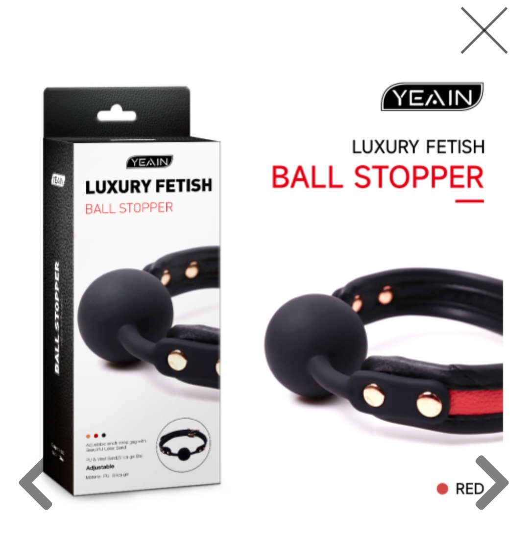 Кляп силиконовый Yeain Luxury Ball Stopper