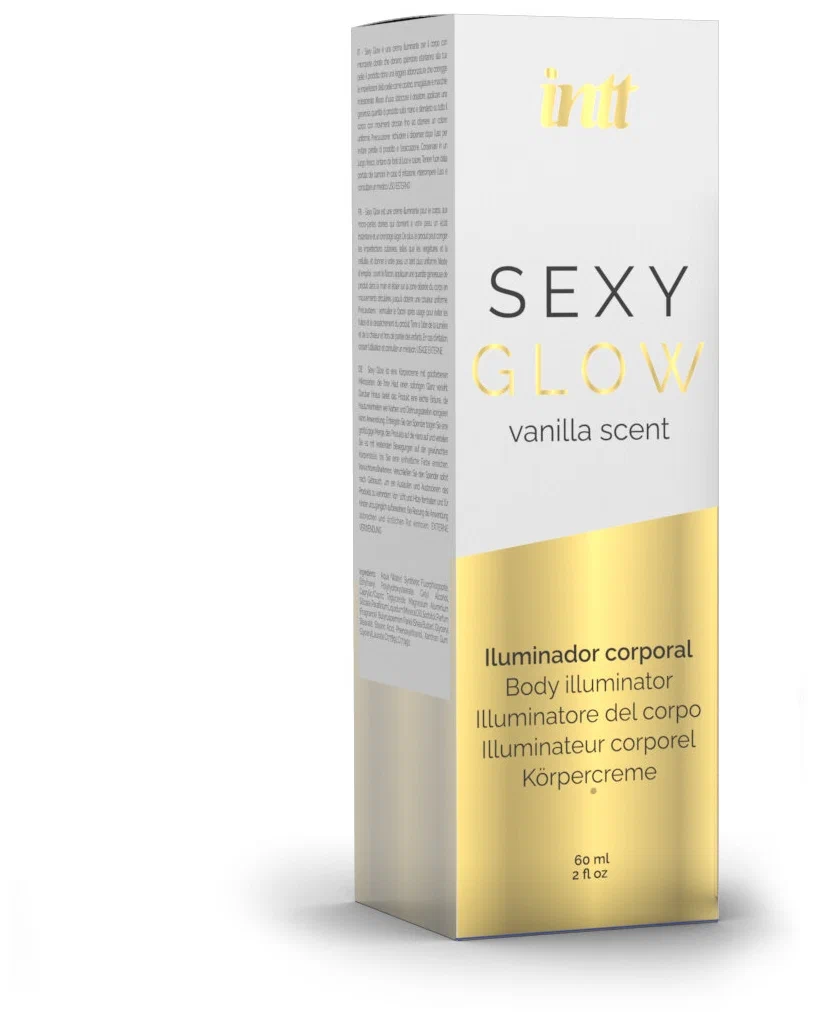Маскирующий лосьон-крем для тела с блестками, INTT Sexy Glow