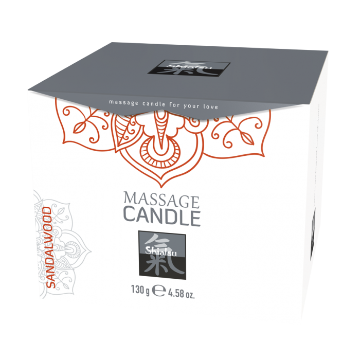 Массажная свеча с ароматом сандала «Massage Candle Sandalwood»