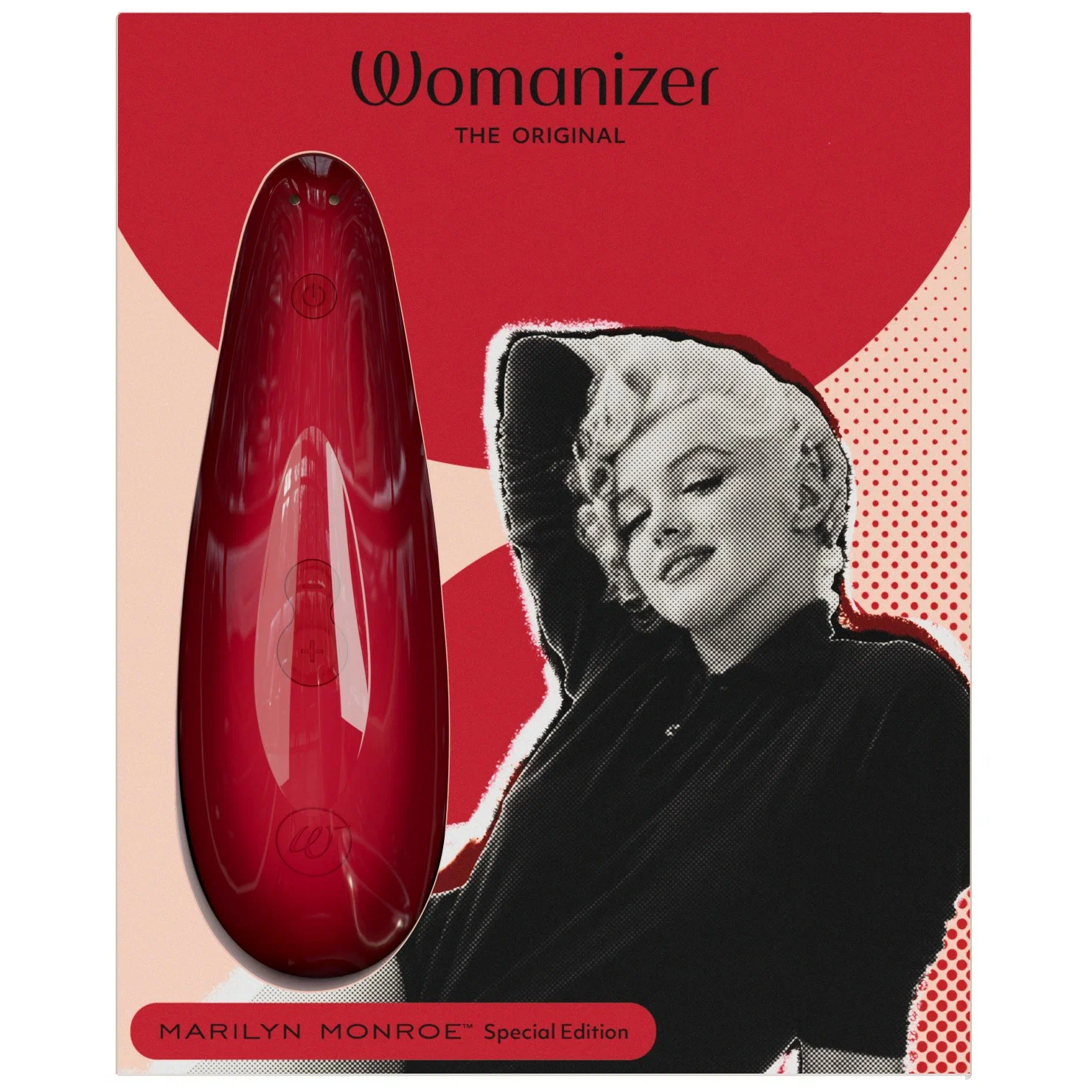 Womanizer Marilyn Monroe ярко-красный