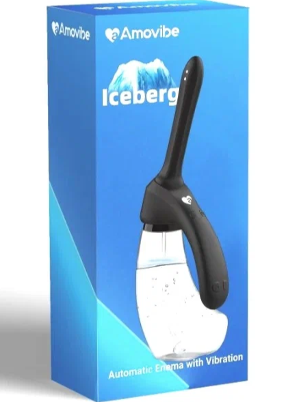Душ для интимной гигиены Iceberg с вибрацией и автоматической подачей воды 