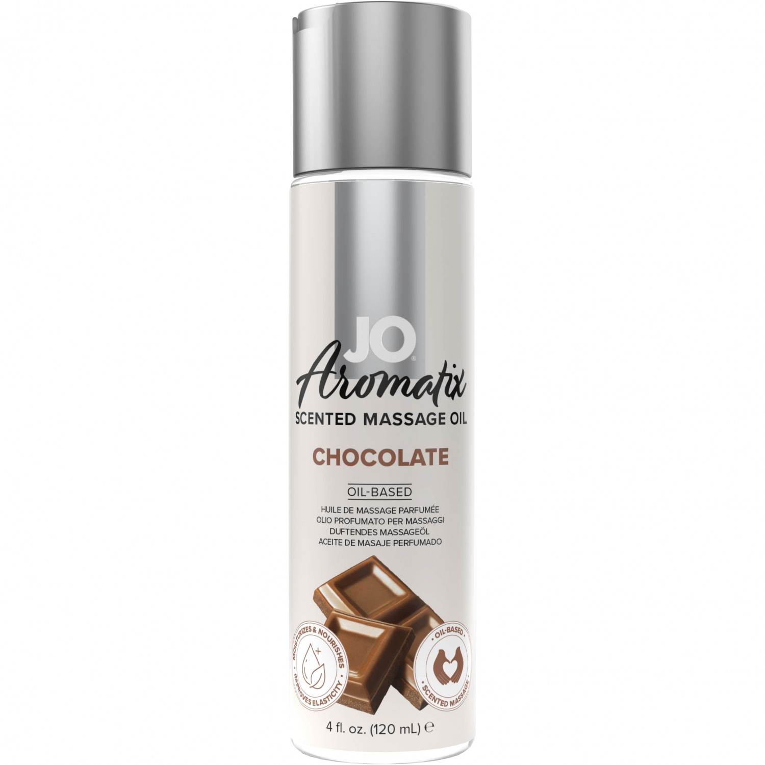 Массажное масло с ароматом шоколада «Aromatix Massage Oil Chocolate» с афродизиаками и феромонами