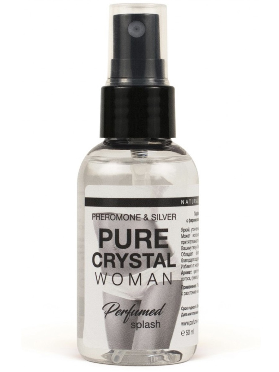 Pure Crystal спрей с феромонами и ионами серебра 