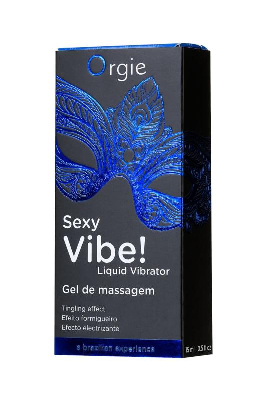 Гель для массажа ORGIE Sexy Vibe Liquid Vibrator с эффектом вибрации